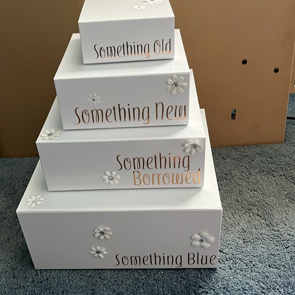 Bridal Shower Gift Box Tower - Picture 2 of 11